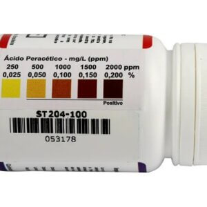 FITA PARA ANÁLISE DE ÁCIDO PERACÉTICO 250 A 2000 PPM – ST20401-100